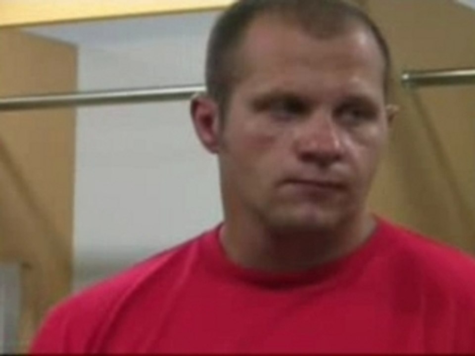 fedor regarde Aleks vs Crocop h-1 final
