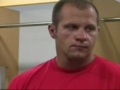 fedor regarde Aleks vs Crocop h-1 final