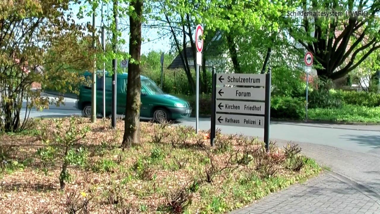 Schilderhaltesystem vario