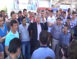 Soma' da maden işçileri sendika binasına girmek istedi I www.halkinhabercisi.com