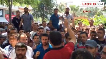 Manisa Soma Sendikaya Yürümek İsteyen İşçilere Polis Müdahale Etti 2