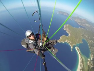 Yamac Parasütünde Adrenalin Zamanı (ÖLÜDENİZ)