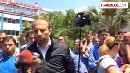 Manisa Soma Sendikaya Yürümek İsteyen İşçilere Polis Müdahale Etti 3