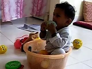 Funny Baby Talking in funny launguagE