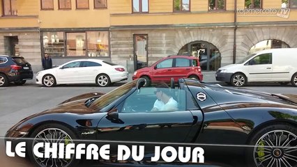 Le chiffre du jour : la Porsche 918 Spyder d'Ibrahimovic à 800 000 euros !