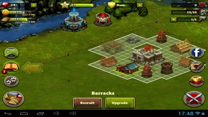 Throne Rush - Android and iOS gameplay PlayRawNow