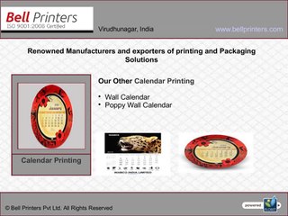 Calendar Printing Services