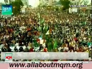 Mammoth Rally Exhibits Karachiites’ Affections To Altaf Hussain