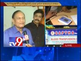 Donors offer blood to Thalassemia patients in Vijayawada - Tv9 Effect