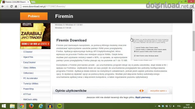 Jak zmniejszyć wykorzystanie pamięci RAM przez Firefox