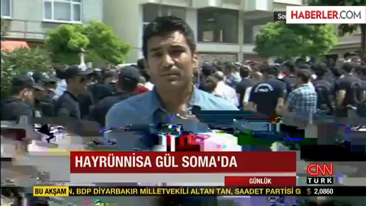 Hayrünnisa Gül'den Soma'da Taziye Ziyareti