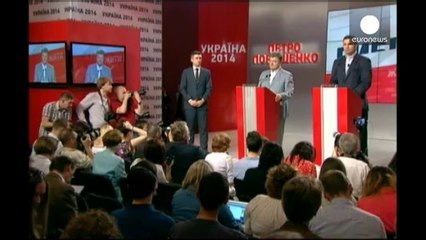 Ukraine's new president Petro Poroshenko says he will push for EU integration