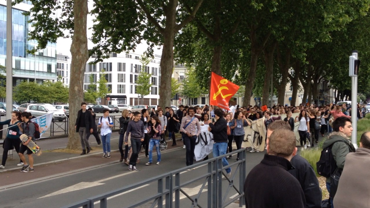 Manif des lycéens