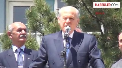Bahçeli Türkiye'de Kamplaşma Giderek Tırmanıyor
