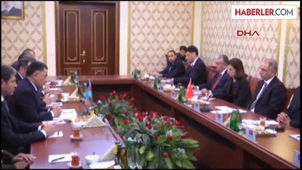 İçişleri Bakanı Ala, Bakü'de Mevkidaşı Ramil Usubov ile Görüştü