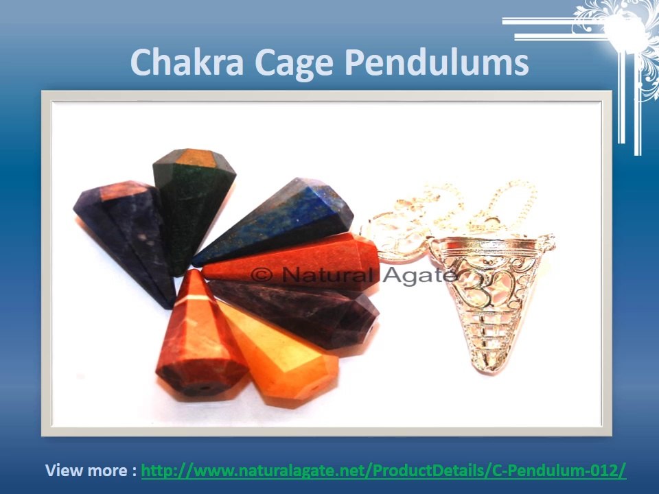 Fashionable Dowsing Pendulums