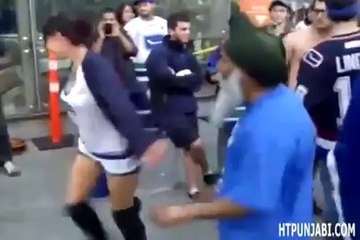 Dil hona cheehda jawan sardar g dancing with gori.