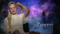 Elle Fanning Interview - Maleficent (2014)