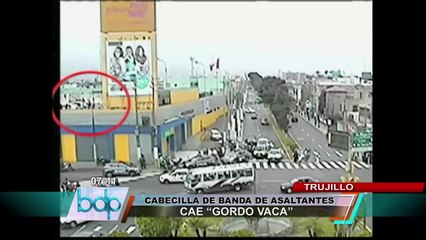 Trujillo: Policía capturó cabecilla de banda que asaltó conocido supermercado