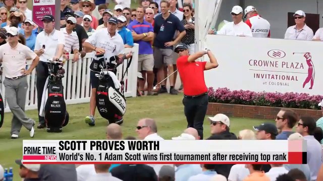 Golf Adam Scott wins Crowne Invitational; McIlroy wins on Euro Tour