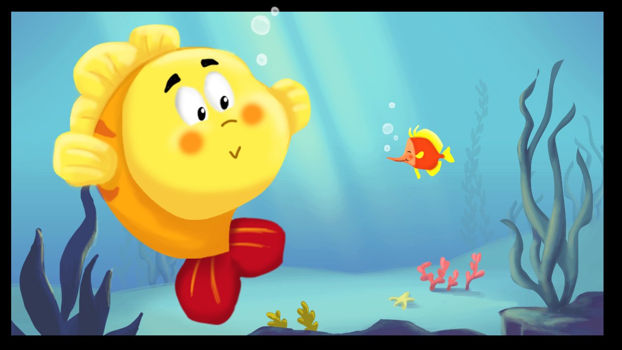 Les petits poissons dans l'eau - Comptines