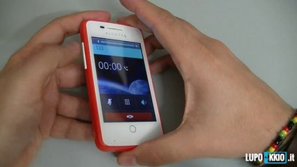 Alcatel One Touch Fire Videorecensione da Lupokkio.it