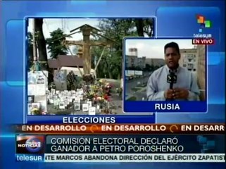 Pese a elecciones, operativo militar contra el este ucraniano no cesa