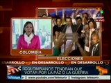 Medios de comunicación colombianos destacan resultados de elecciones