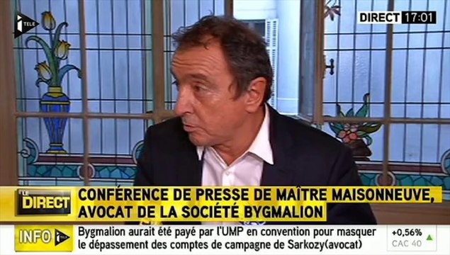 Bygmalion : Me Maisonneuve, il s'agit bien de fausses factures