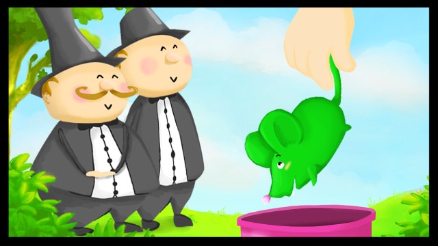 Une souris verte - Comptines