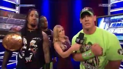 The Usos Smackdown promo interview 5/23/14