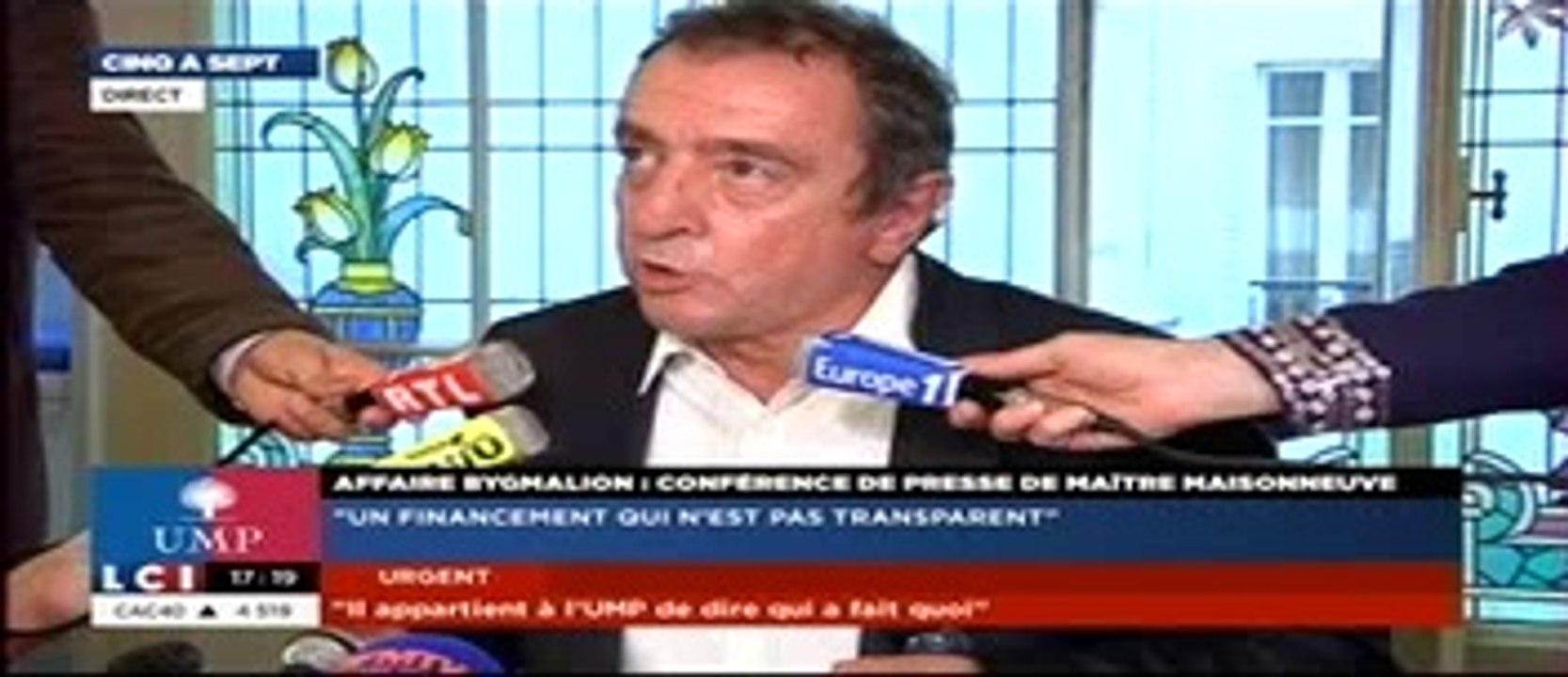 Affaire Bygmalion 26 MAI 2014   (1/2)