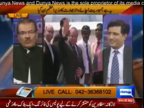 Mujeeb Shaami funny remarks about Nawaz Sharif's son Hussain Nawaz