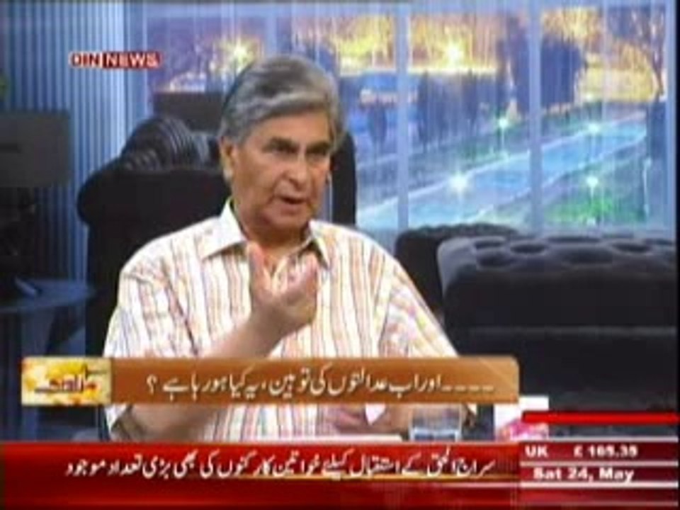 Zavia (Nawaz Sharif Ka Dorah Bharat ... Faida Kya Nuksan Kya ??) 24 May 2014 Part-3