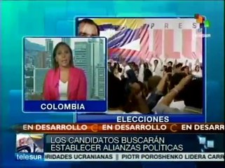 Equipos de campaña de Zuluaga y Santos trabajan para ganar presidencia
