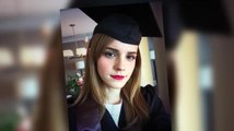 Emma Watson reçoit son diplôme de l'Université Brown