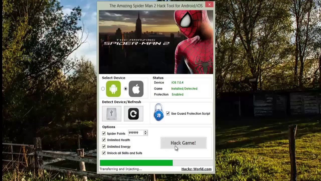 The Amazing Spider Man 2 Hack Cheat Android iOs Free Download 2014