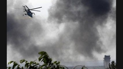 Battle at Donetsk airport