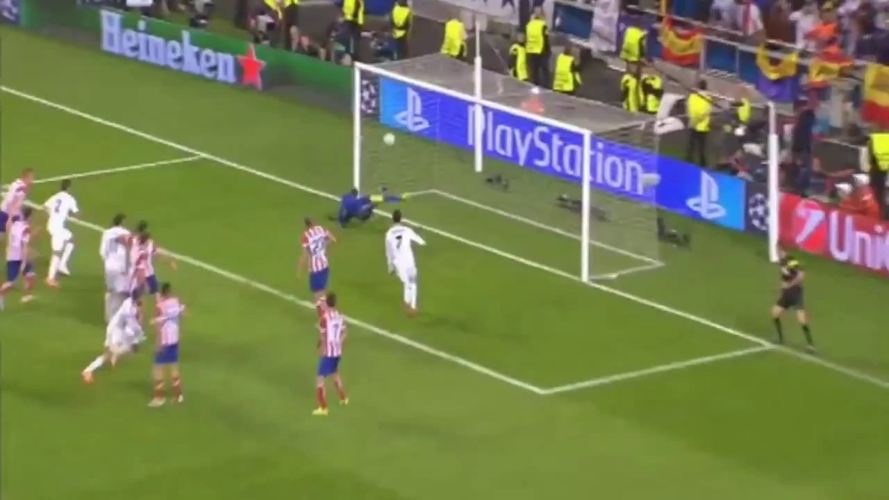 Sergio Ramos Fantastic Goal ~ Real Madrid vs Atletico Madrid 1-1 ~ UCL Final 2014 ~ HD
