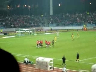 Joie suite au but de gygax contre fcsm