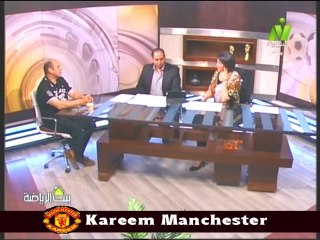 الاعلاميان خالد لطيف وسماح عمار في بيت الرياضه احمد سليمان مع عضو مجلس اداره نادى الزمالك