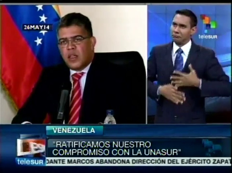 Ratifica Elías Jaua compromiso de Venezuela con Unasur