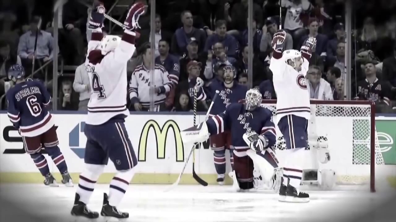 New York Rangers and Montreal Canadiens Game 3 ending