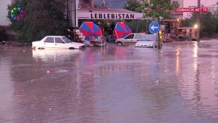 Osmancık’ta Su ve Sel Baskını