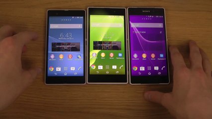 Sony Xperia Z2 vs. Xperia Z1 vs. Xperia Z Android 4.4.2 KitKat - Which Is Faster