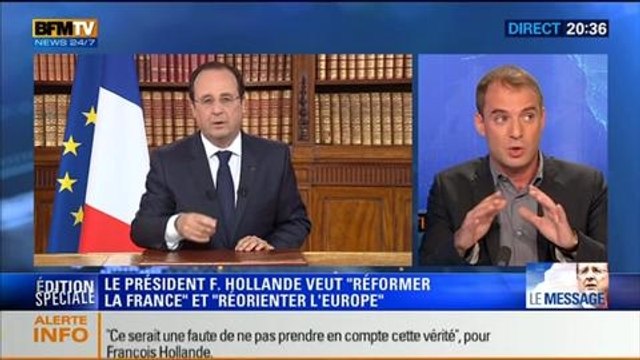 20H Politique: Allocution de François Hollande: Mon devoir, c'est réformer la France et réorienter l'Europe - 26/05 3/4