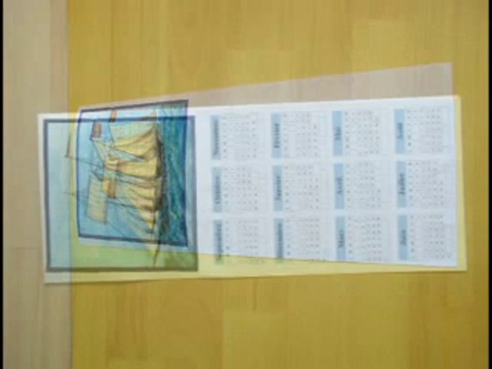 Bricolage calendrier mural