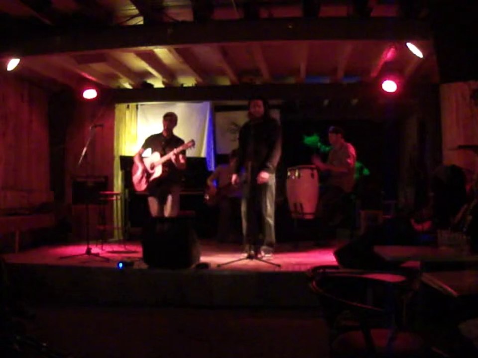 Scene ouverte aux Lectures aléatoire, avec JB et le couzin : )