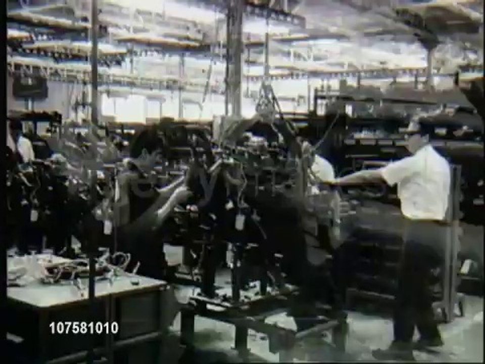 Presidente Fernando Belaúnde y Henry Ford inauguran planta Ford (1966)