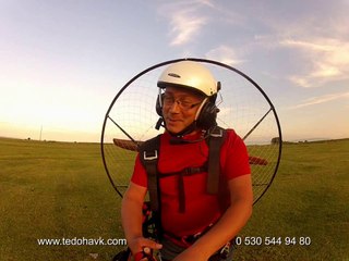 tekirdağ paramotor eğitimi halim 26 mayıs 2014  tedohavk
